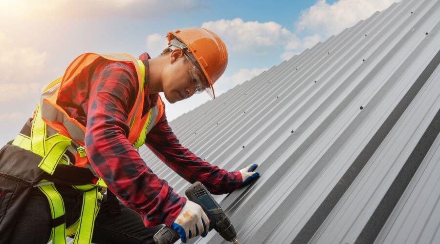 Professional metal roof installation in Memphis, TX